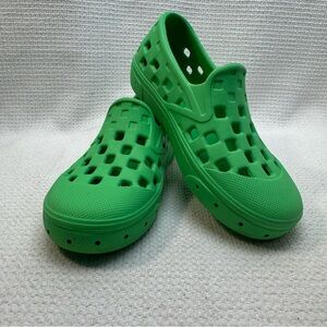 Vans Kids Green Slip-On Shoes